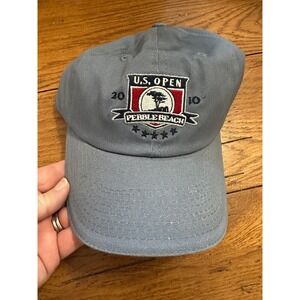 us open 2010 pebble beach gray baseball cap‎